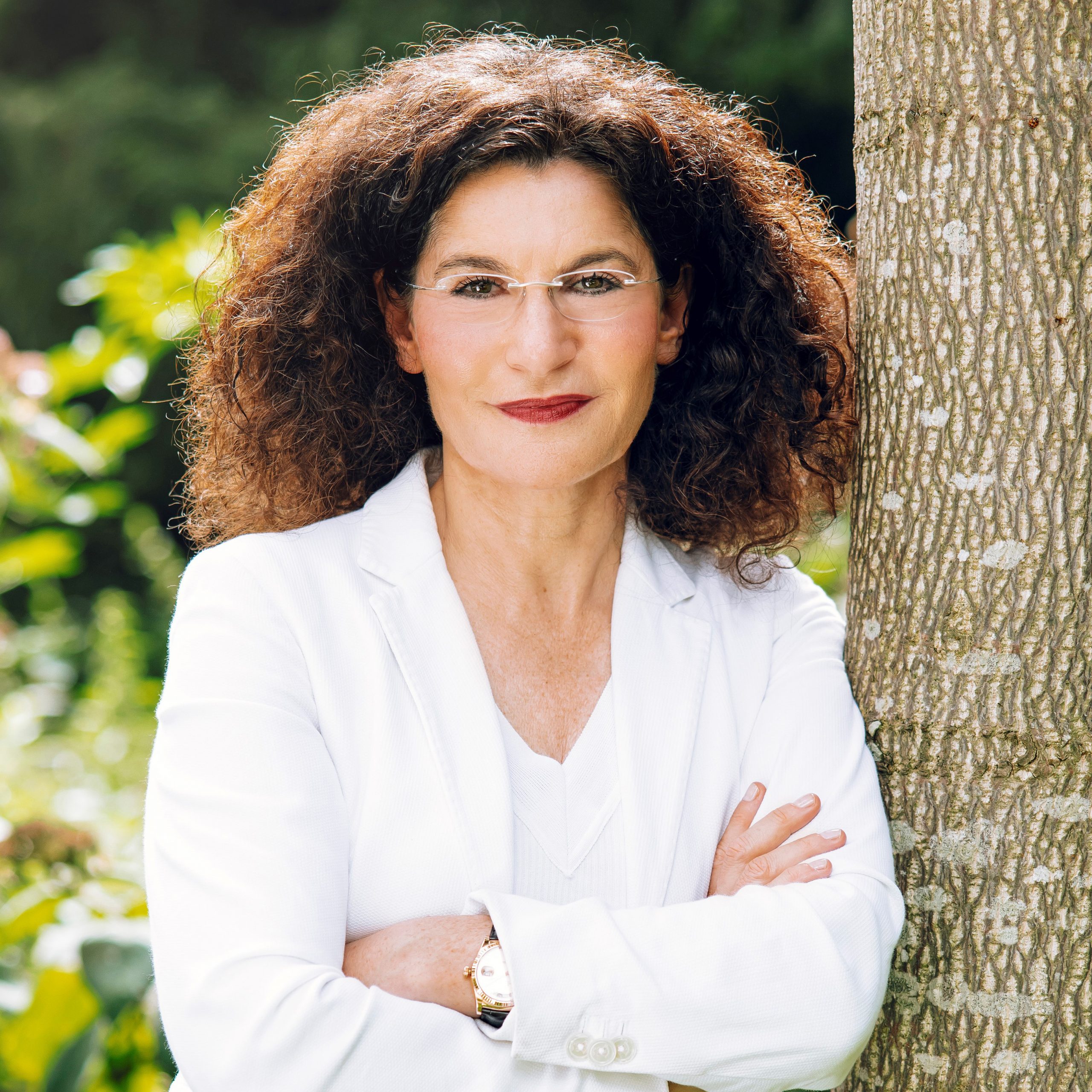 Tina Müller für WELEDA;
Location: Hofgarten Düsseldorf